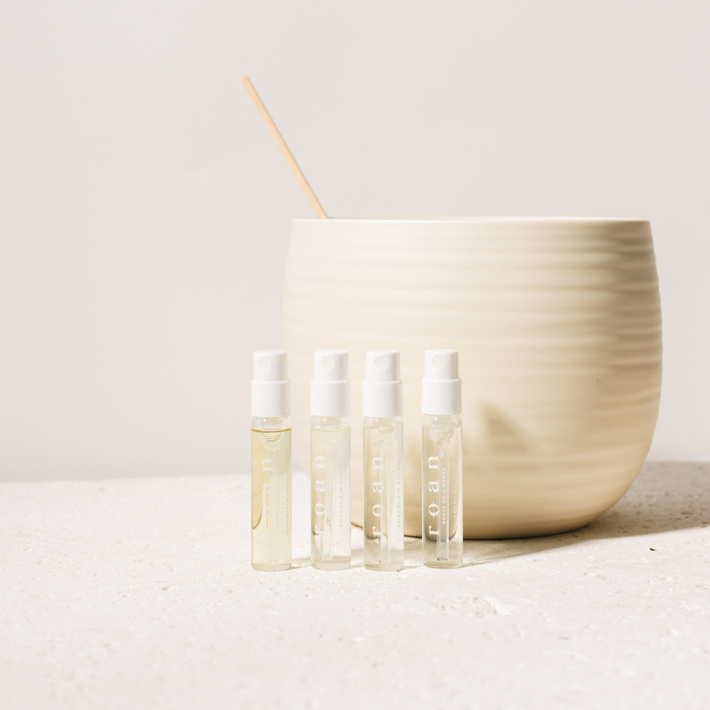 Discovery Set: Clean Tea-Based Fragrance (4x2ml Vials)