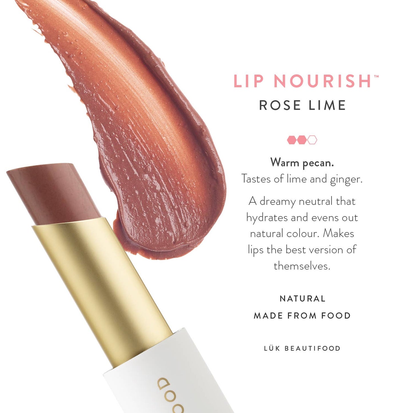 Lip Nourish™ Lipstick Luk Beautifood