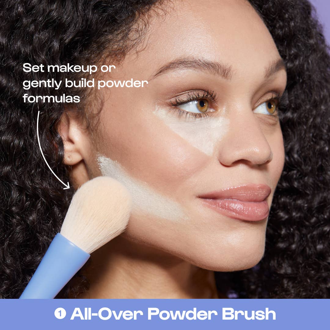 Alleyoop Makeup | Clean Beauty 4-in-1 Makeup Brushes | Beauty Tools | Brush