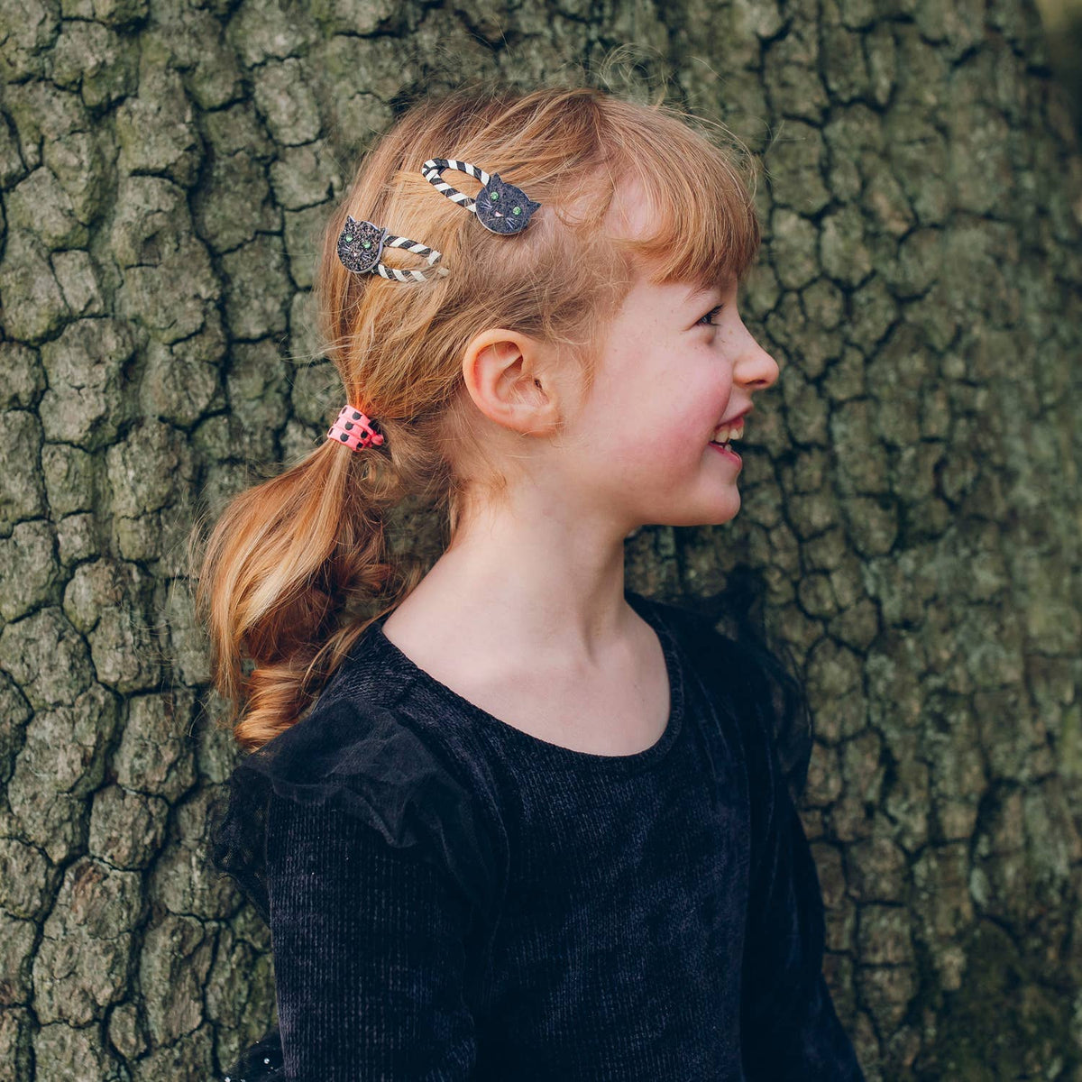Stripy Cat Clips - Rockahula Kids US