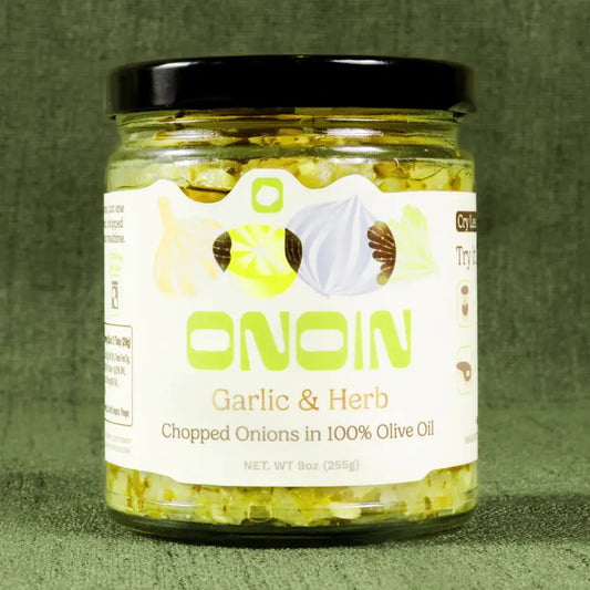 Garlic & Herb Chopped Onions - ONOIN