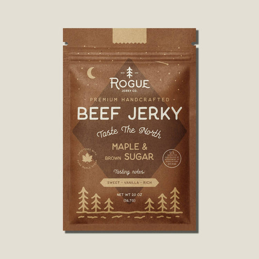 Maple & Brown Sugar Beef Jerky - Rogue Jerky Co.