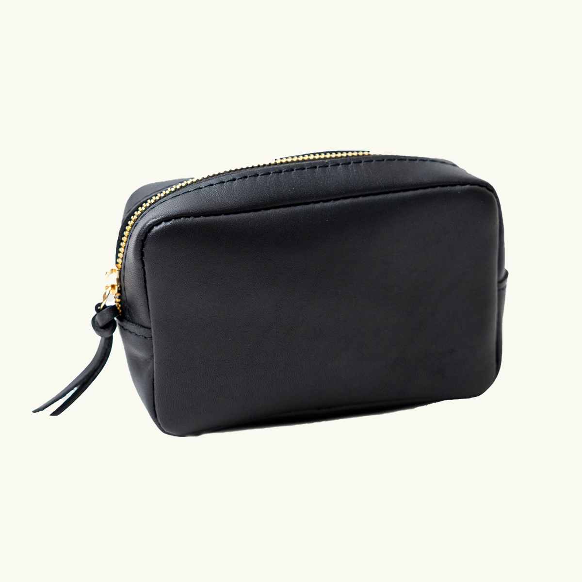 Full-Grain Leather Gadget Bag