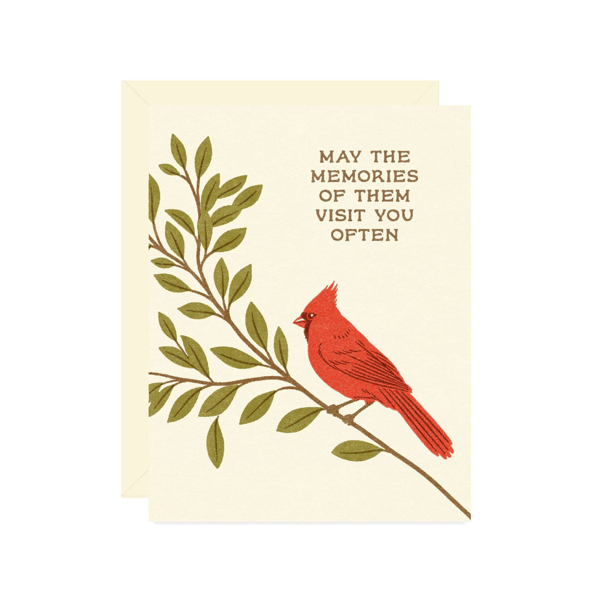 Cardinal Sympathy - Wallflower Paper & Party