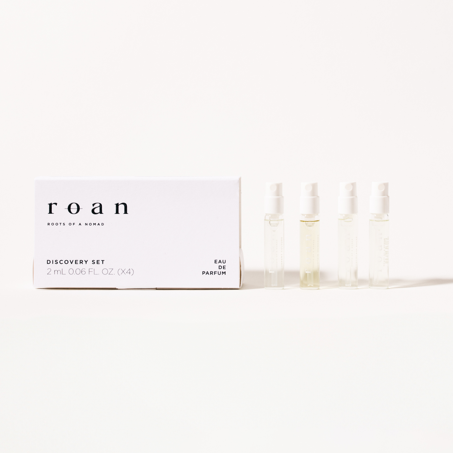 Discovery Set: Clean Tea-Based Fragrance (4x2ml Vials)