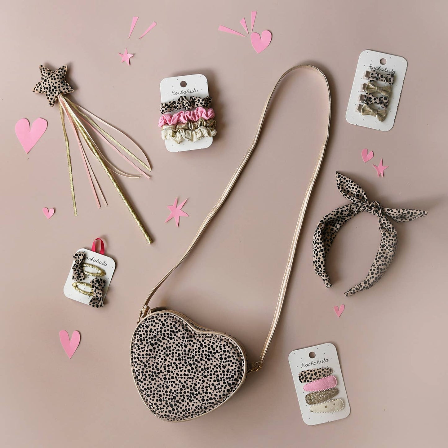 Leopard Scrunchie Set