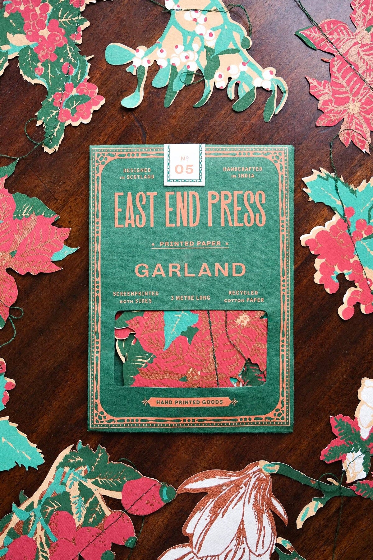 East End Press - FOLIAGE SEWN GARLAND