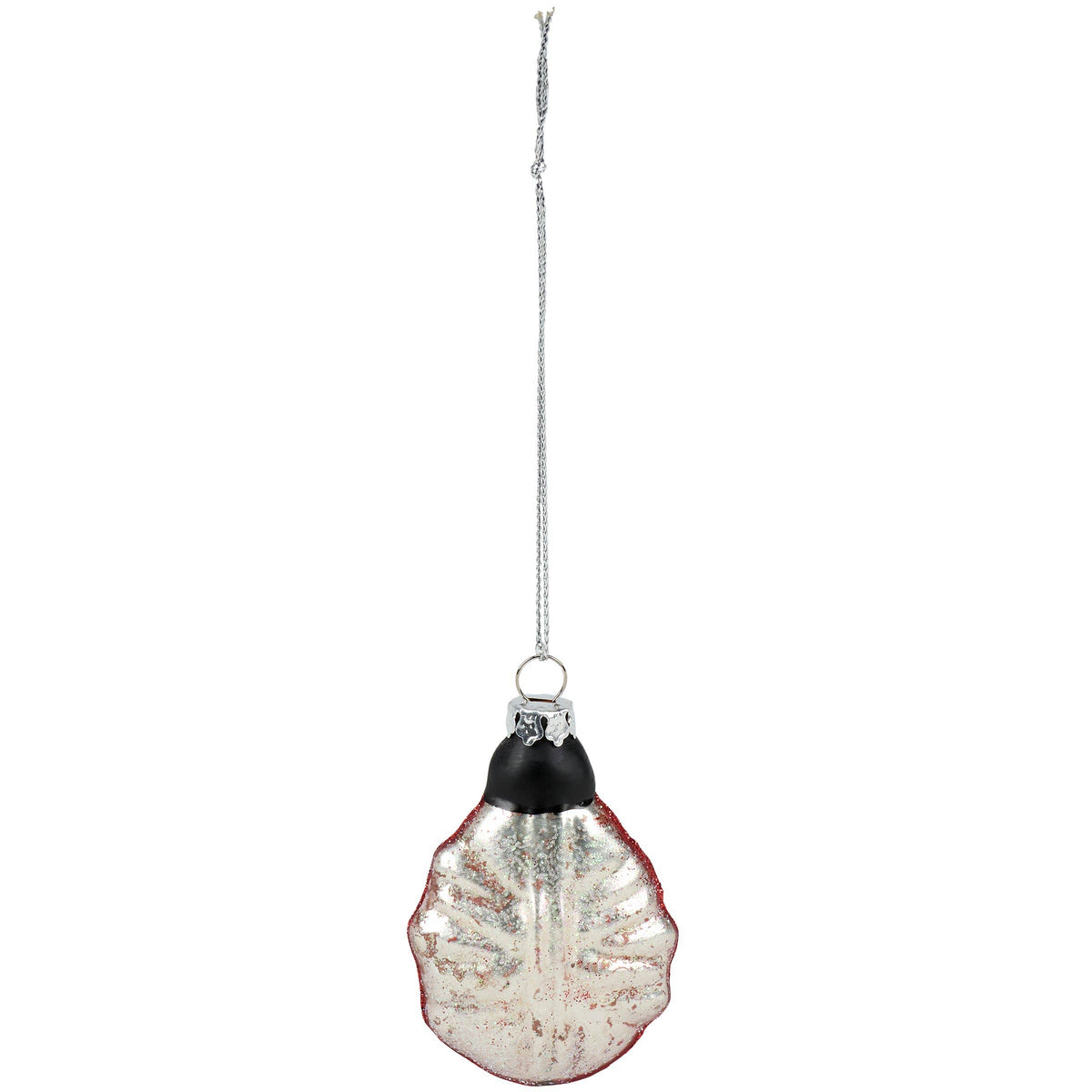 Ladybug Glass Ornament - Primitives by Kathy