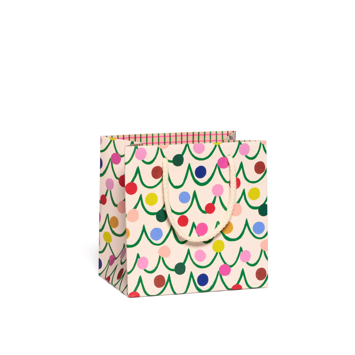 Festive Globes Gift Bags - Red Cap Cards