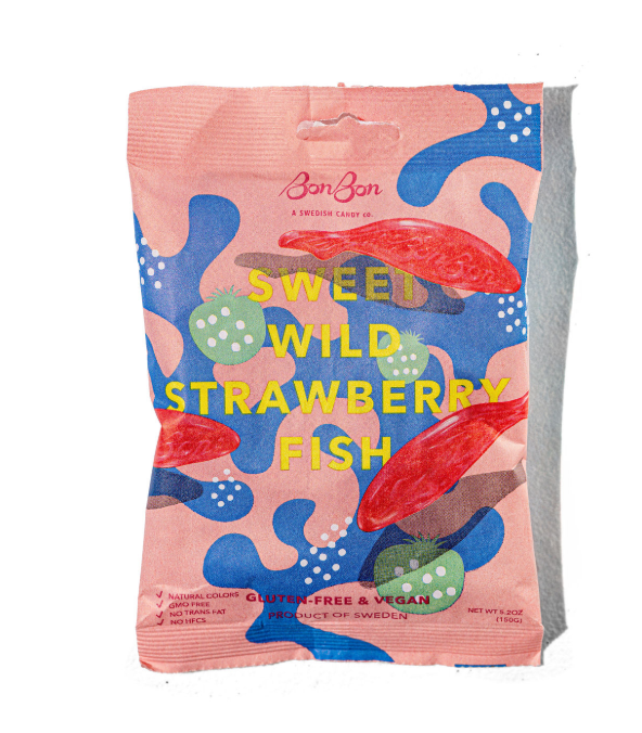 Sweet Wild Strawberry Fish - BonBon