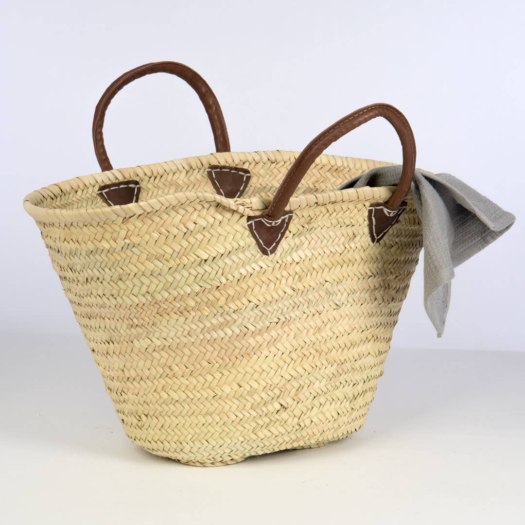 Oval Straw Tote Willow Group