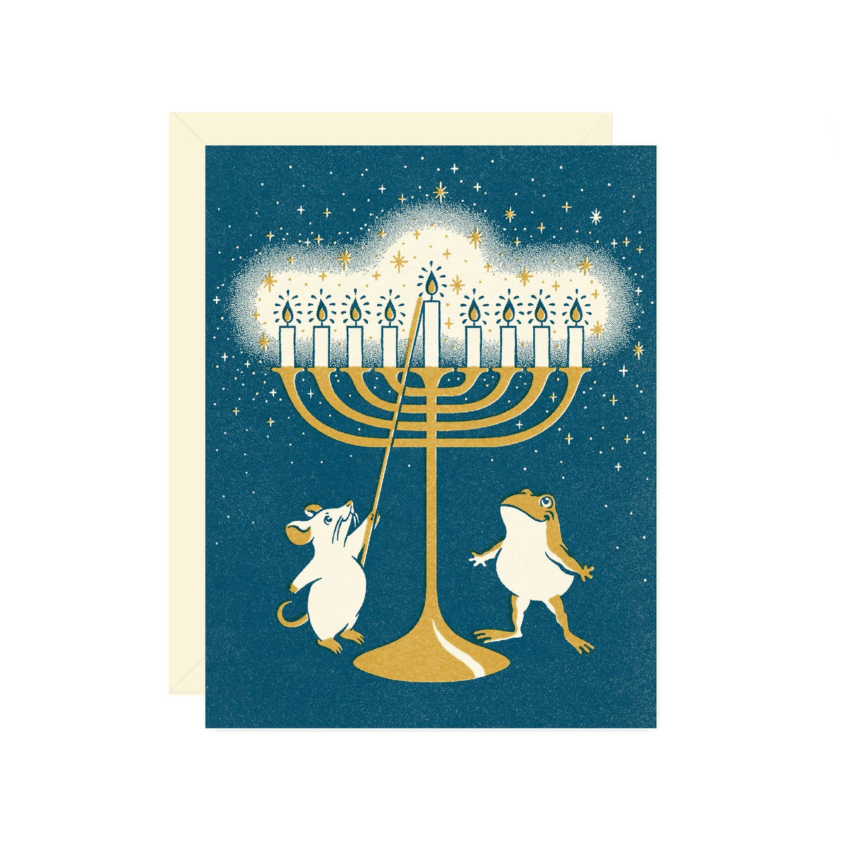Menorah Hanukkah - Wallflower Paper & Party