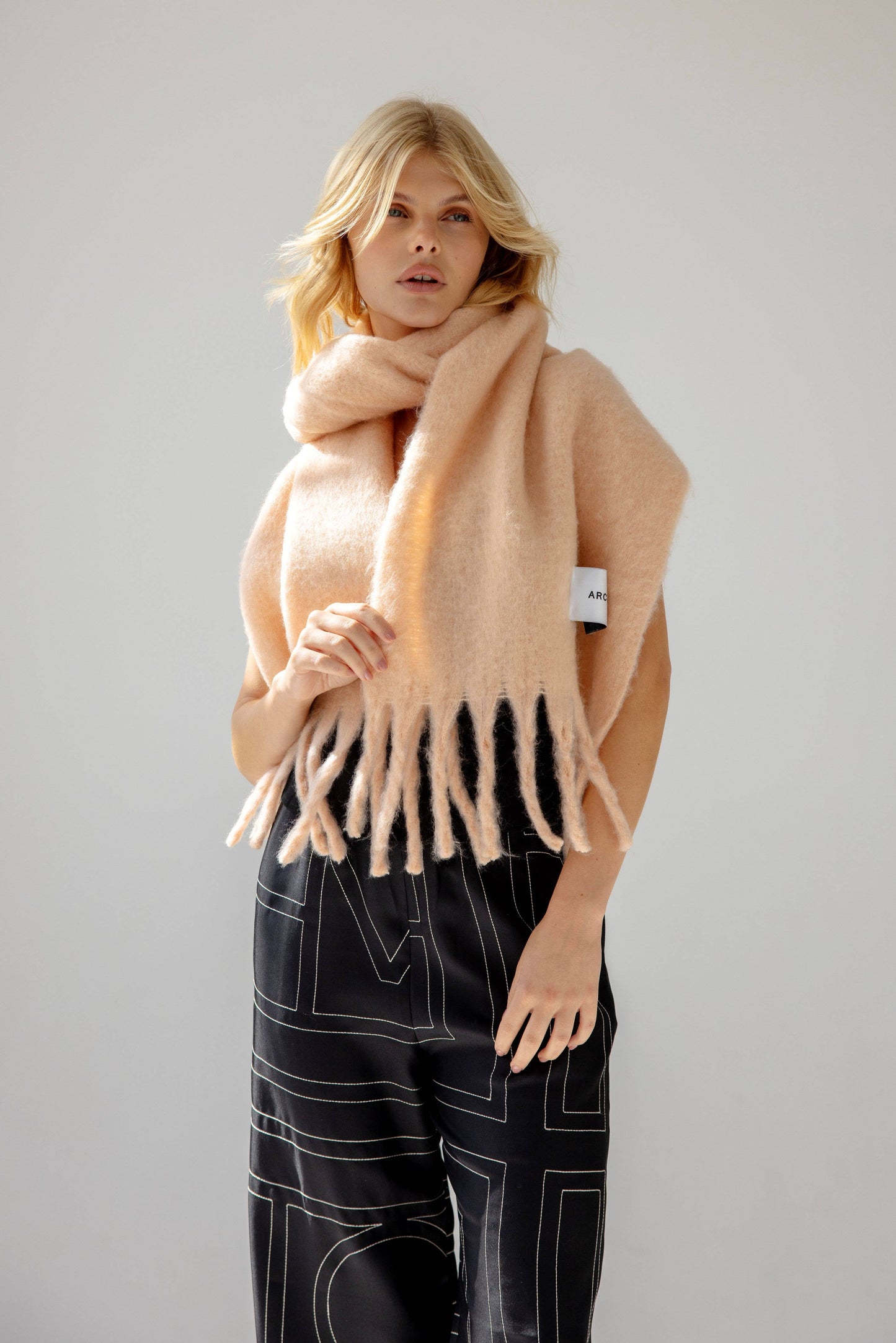 Arctic Fox & Co. - North America - The Stockholm Scarf - 100% Recycled - Pink Clay