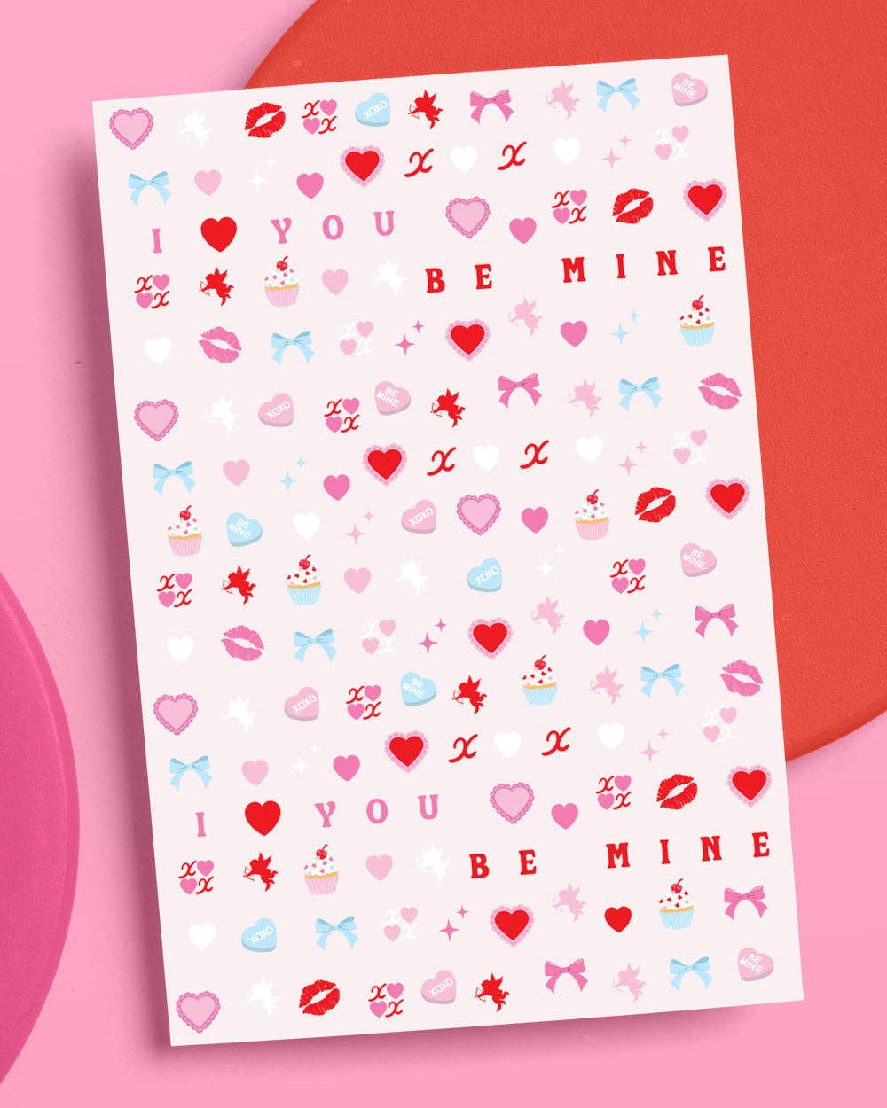Valentine Nail Stickers | cupid, valentine, V-Day
