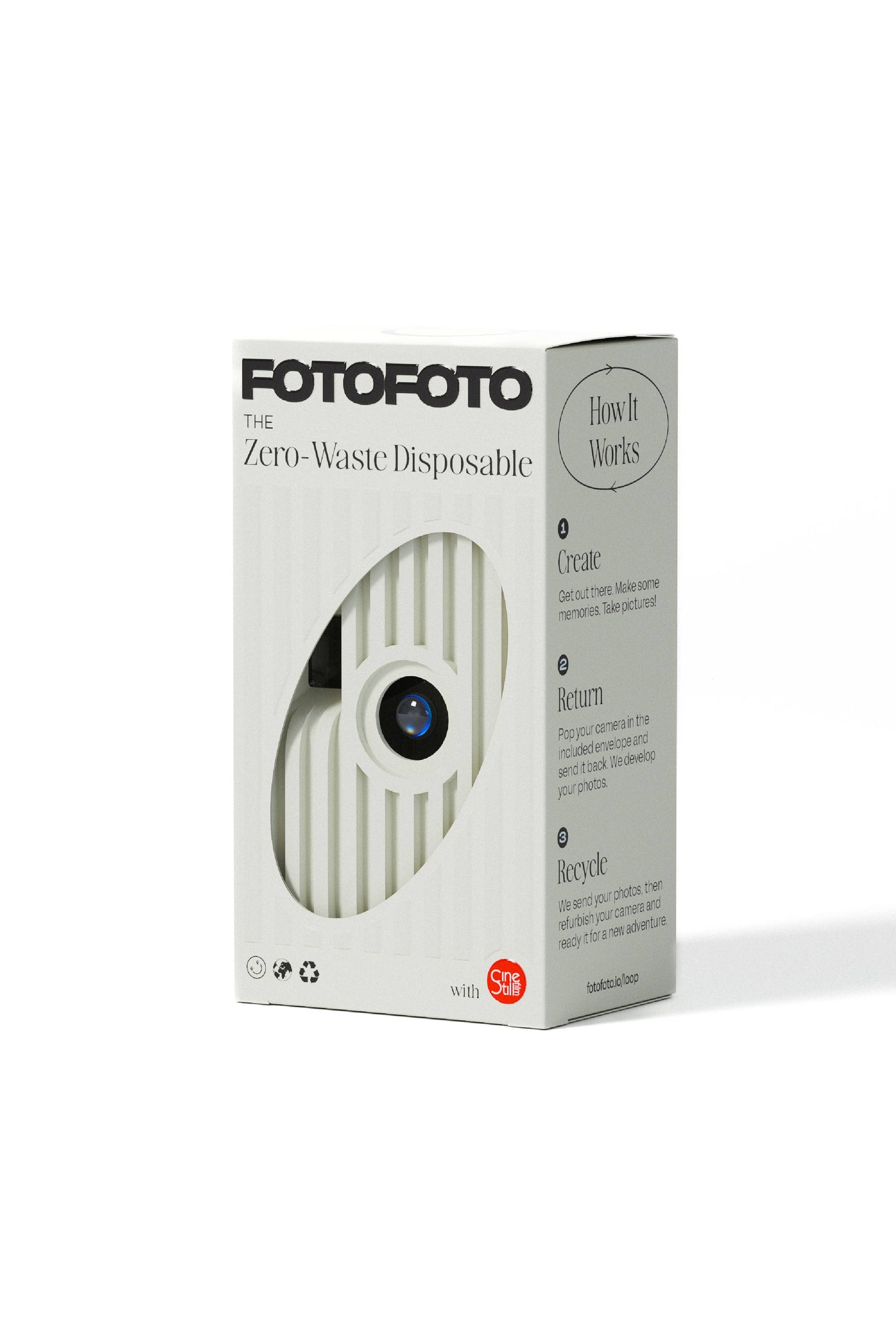 Fotofoto - FOTOFOTO "Aspen" | Sustainable Disposable Camera