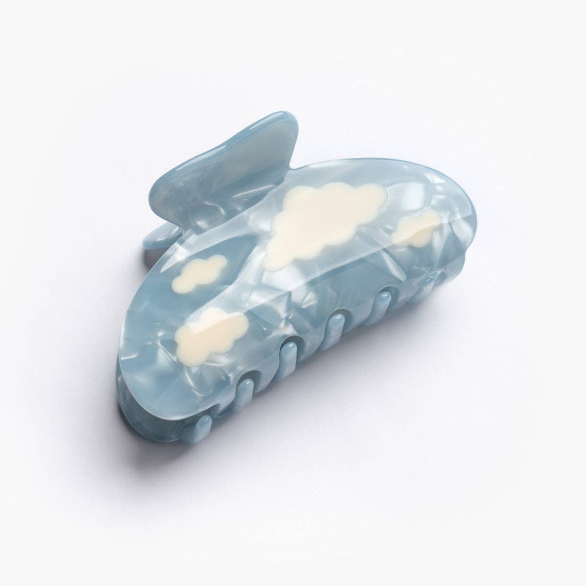 Blue Sky With White Clouds Hair Clip