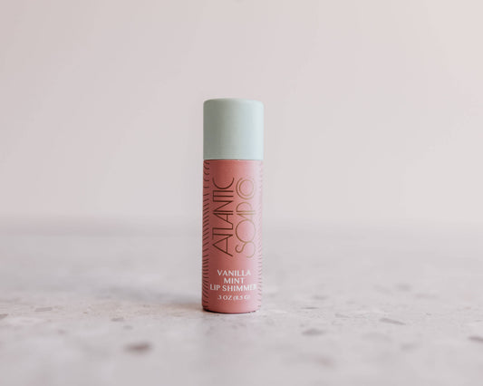 Vanilla Mint Lip Shimmer - Atlantic Soap Co.
