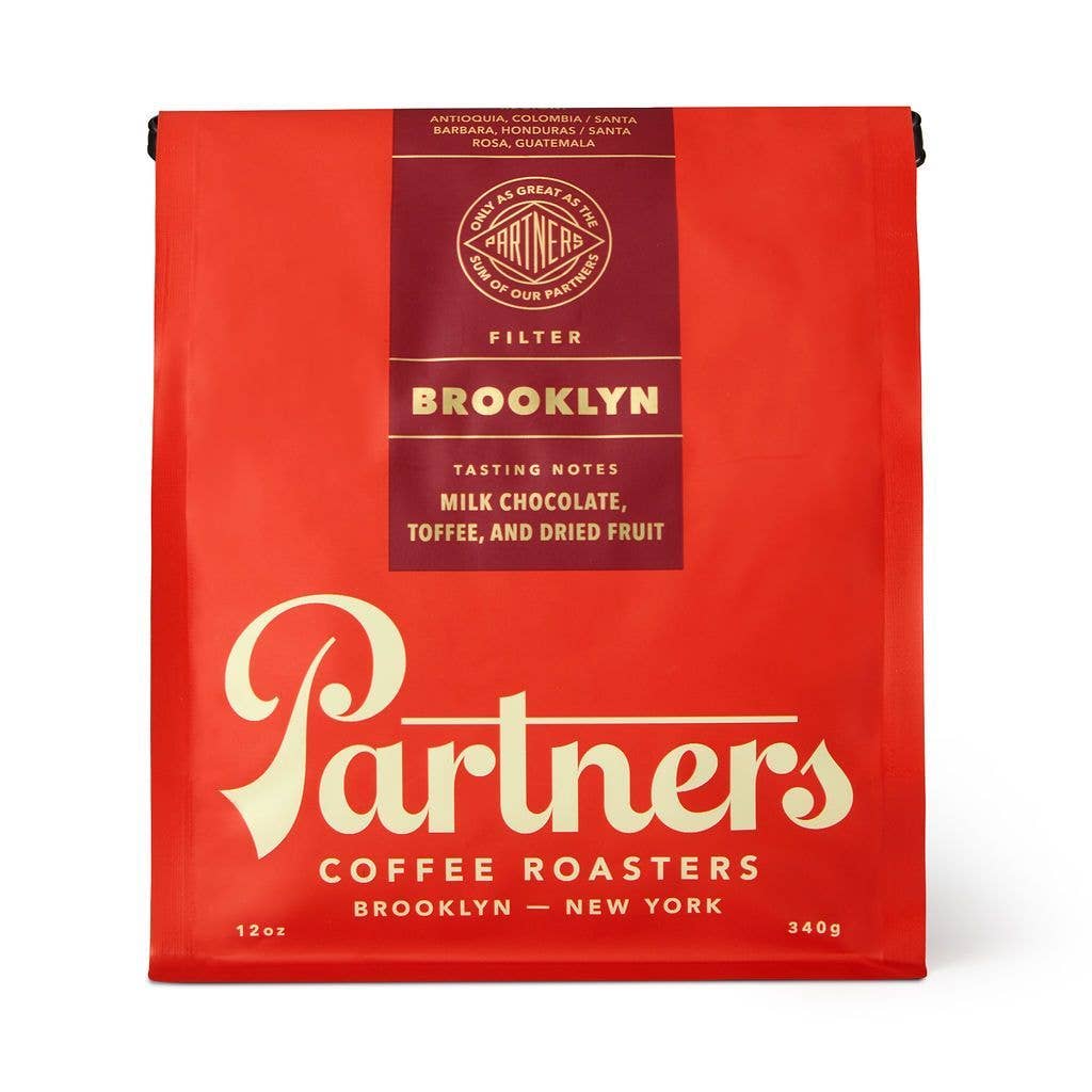 Brooklyn - 12oz - Partners Coffee Roasters Whole Bean Coffee