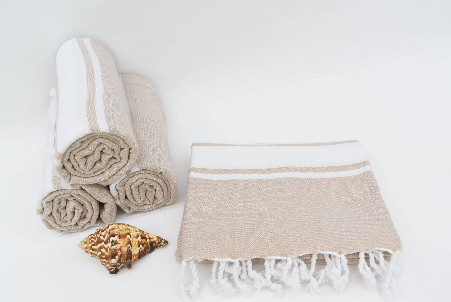 Beige - Organic Turkish Towel