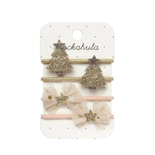 Golden Christmas Tree Ponies - Rockahula Kids US