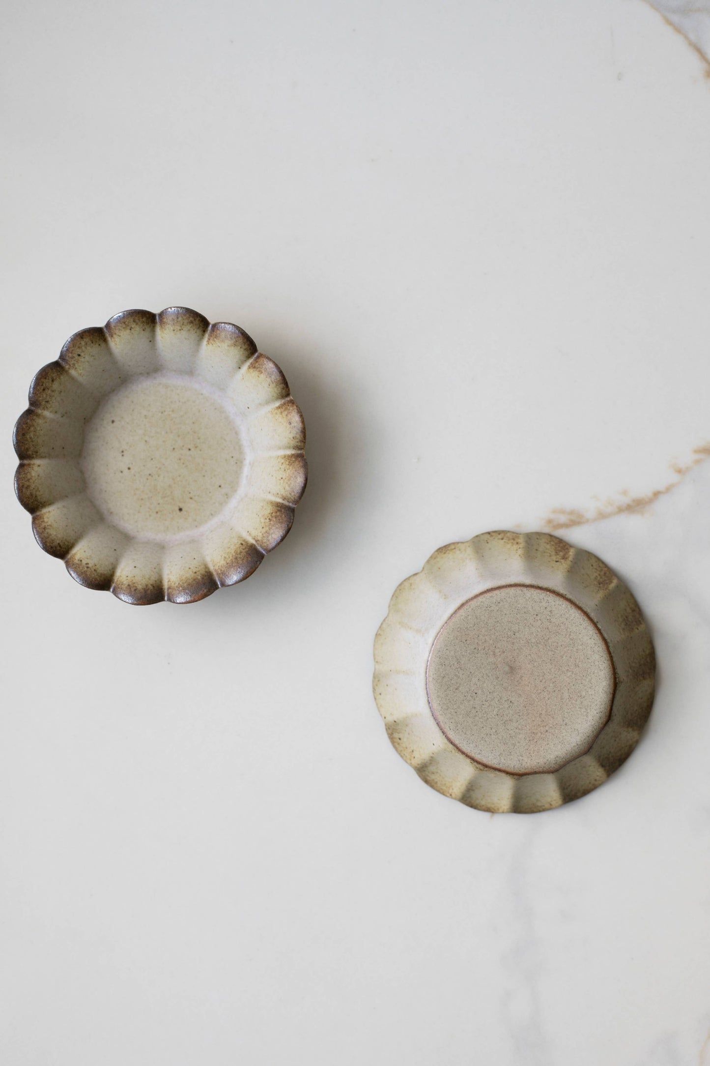 Flower Ceramic Pinch Bowls