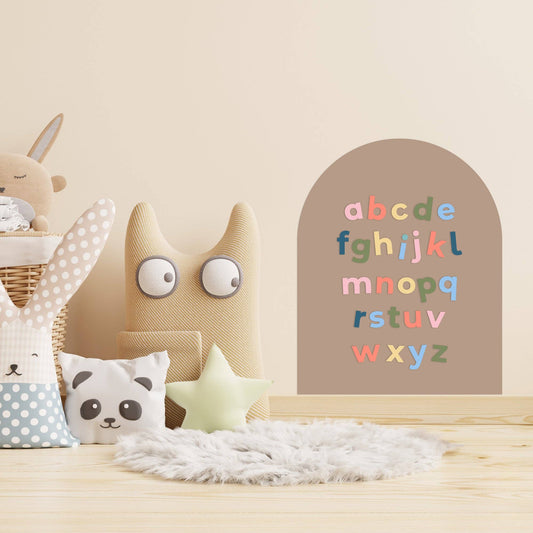 Small Maple Magnetic Arch Wall Decal - The Type Set Co.