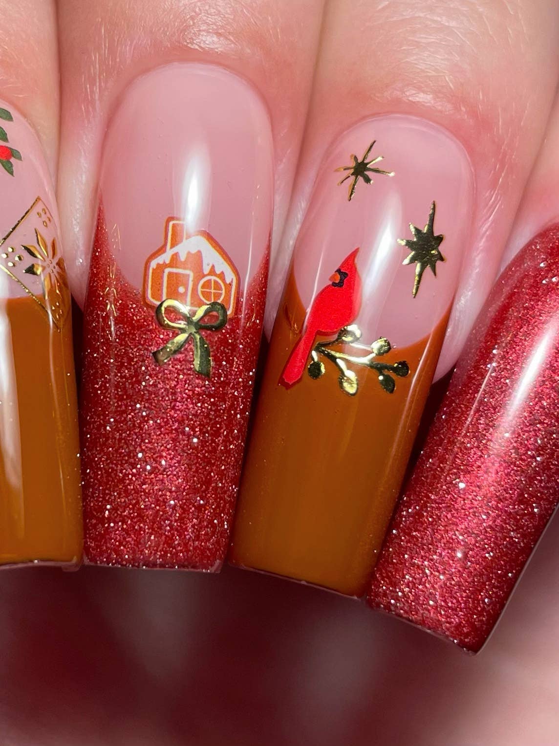 Holiday Nail Art Stickers