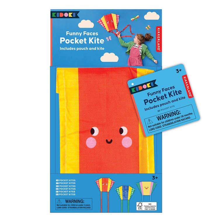 Funny Faces Pocket Kites