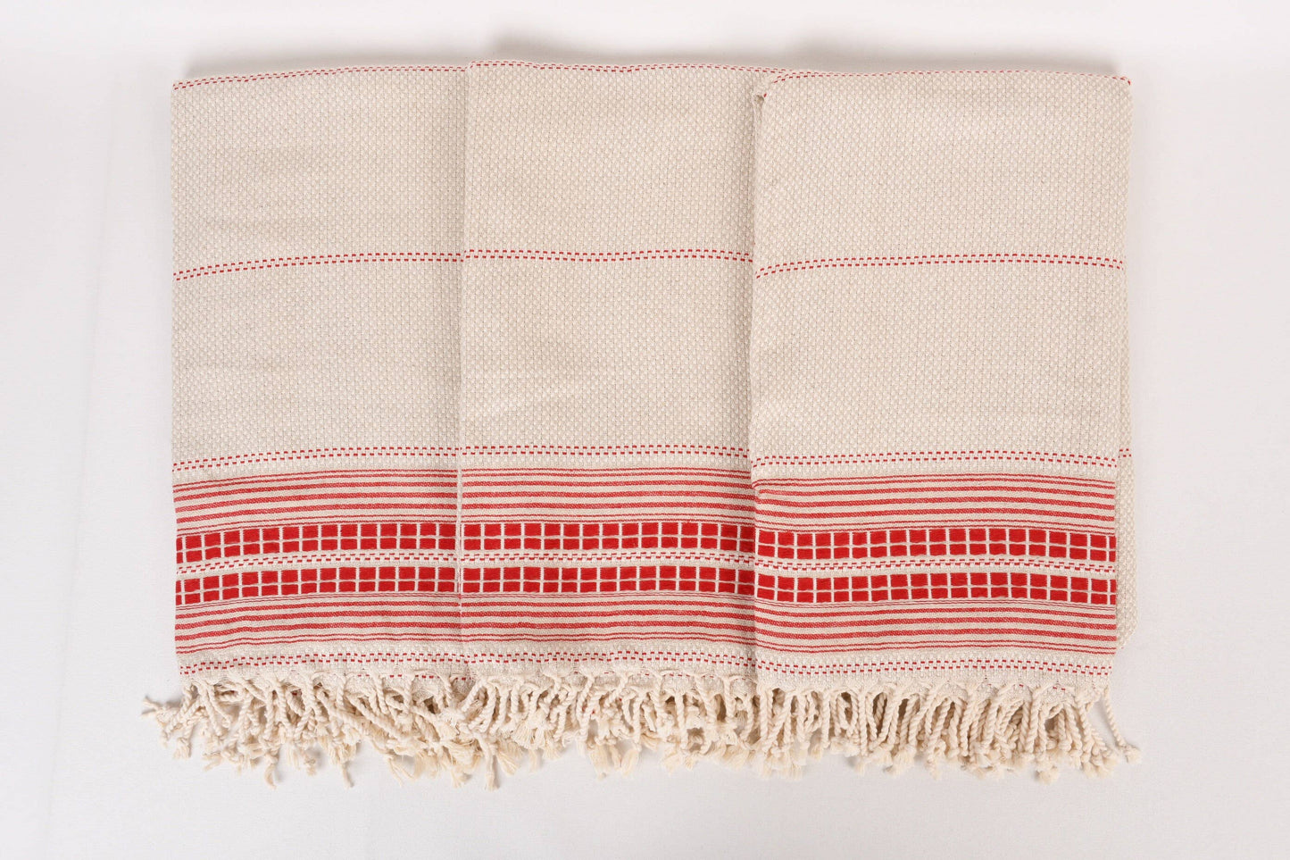 Red - Organic Turkish Towel