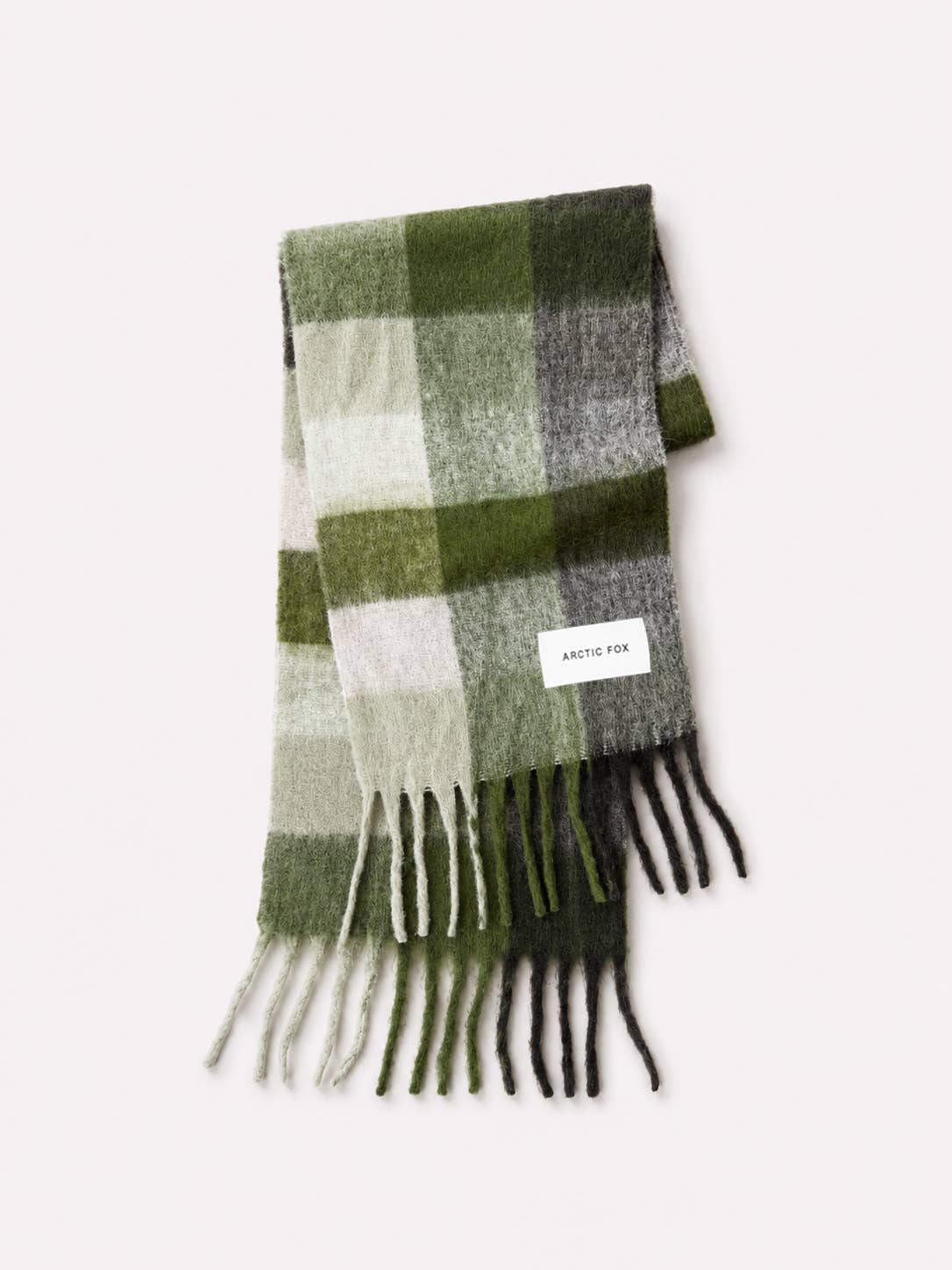 Mossy Greens Reykjavik Scarf - Arctic Fox & Co. - North America - The Reykjavik Scarf - 100% Recycled -  FW26