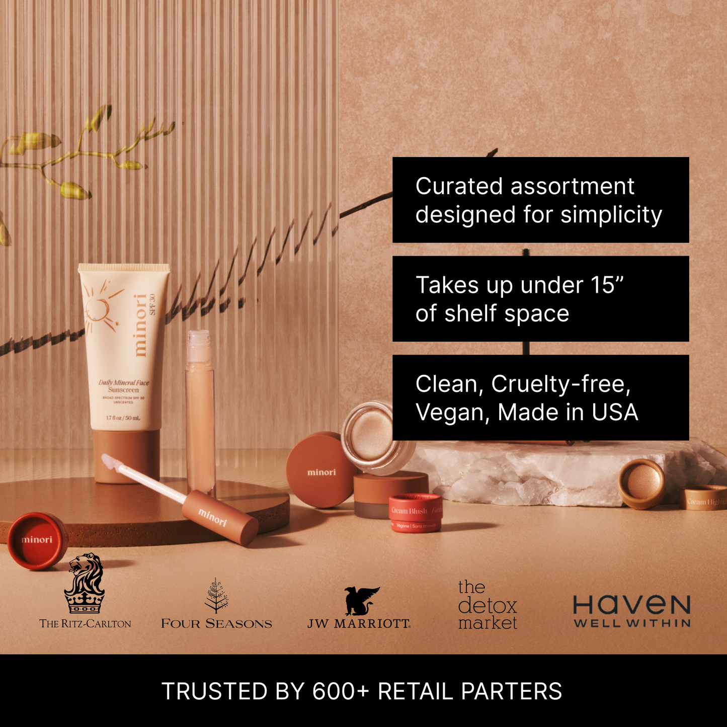 Minori - Cream Blush — Scarlet