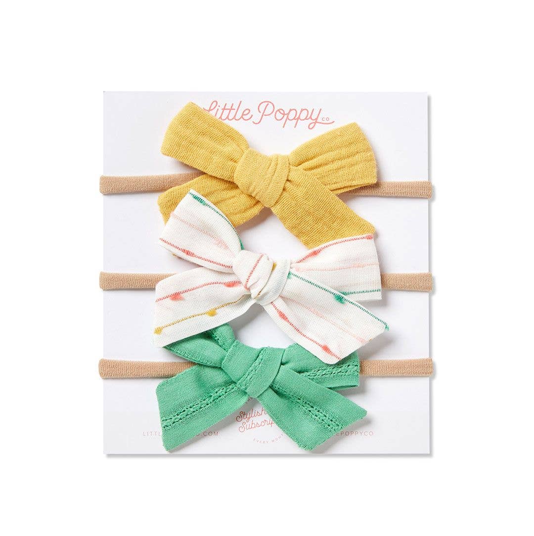 The Lou Headband Bow Set