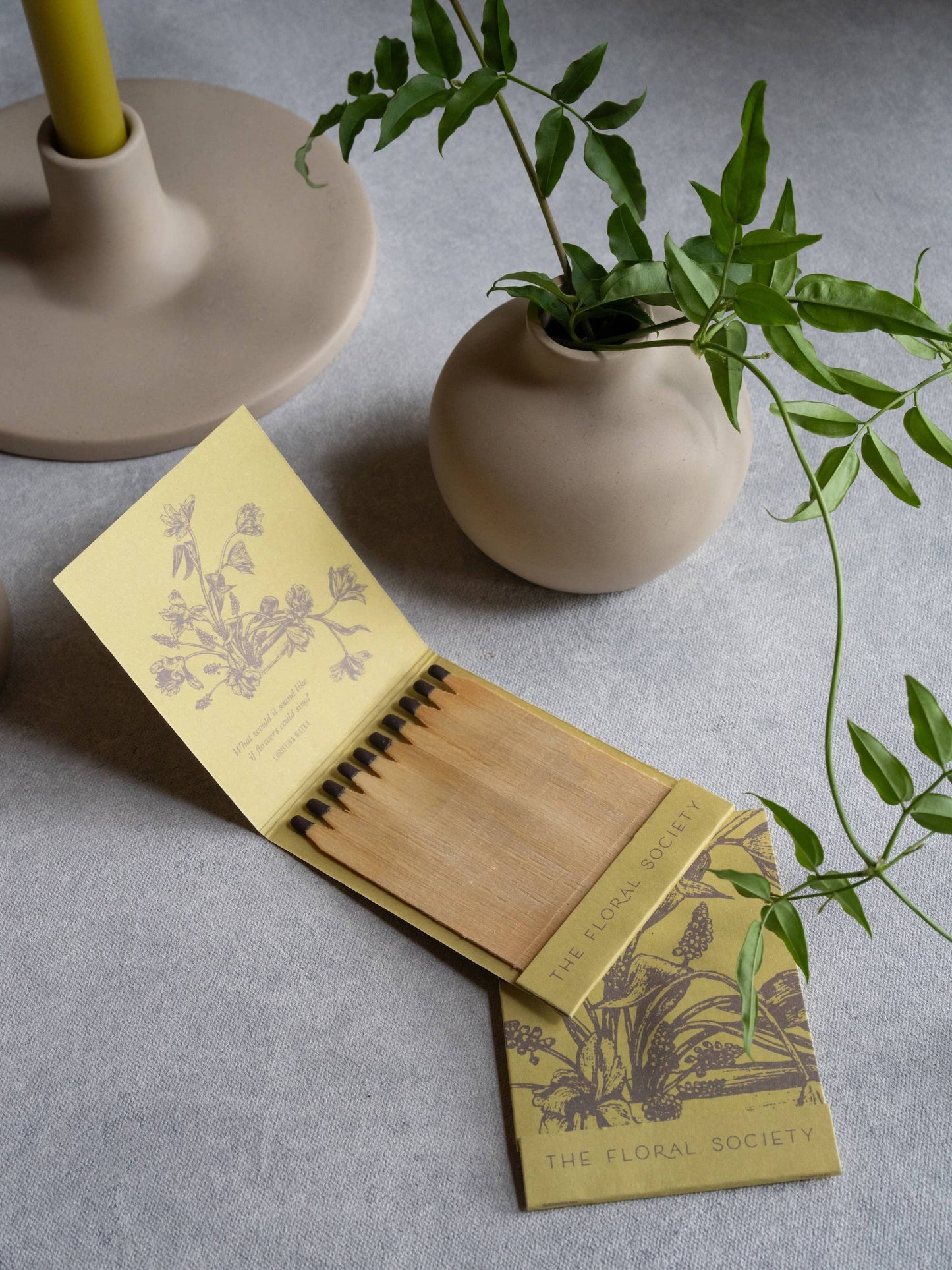 Botanical Matchbook