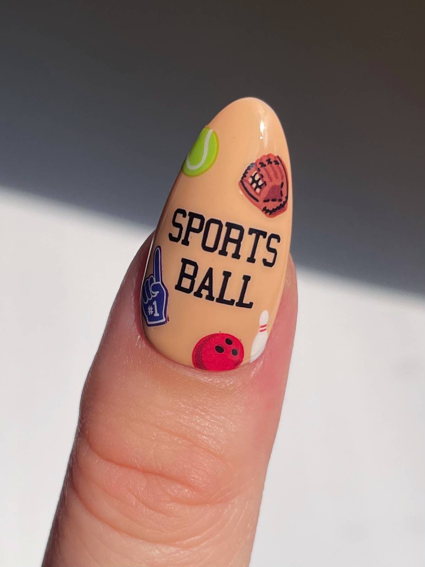 SPORTS BALL Deco Beauty - Nail Art Stickers