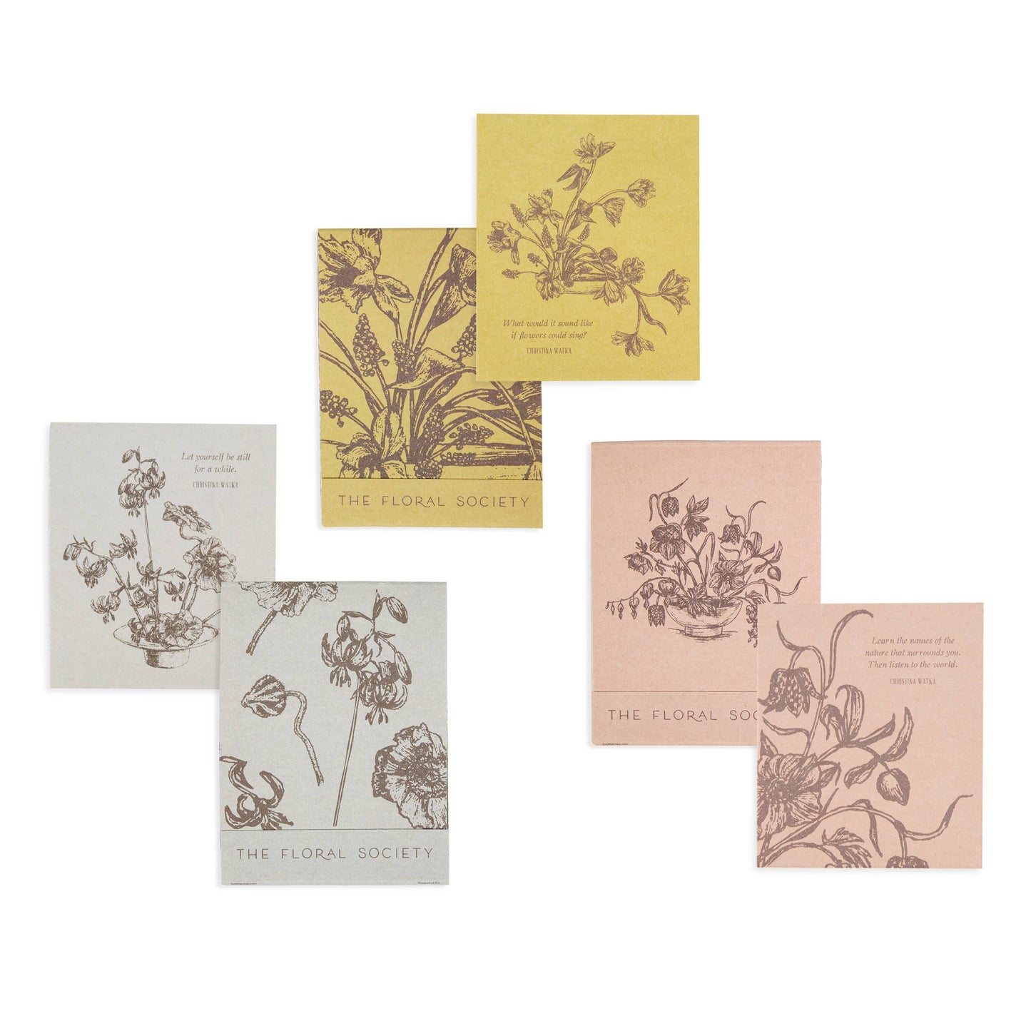 Botanical Matchbook