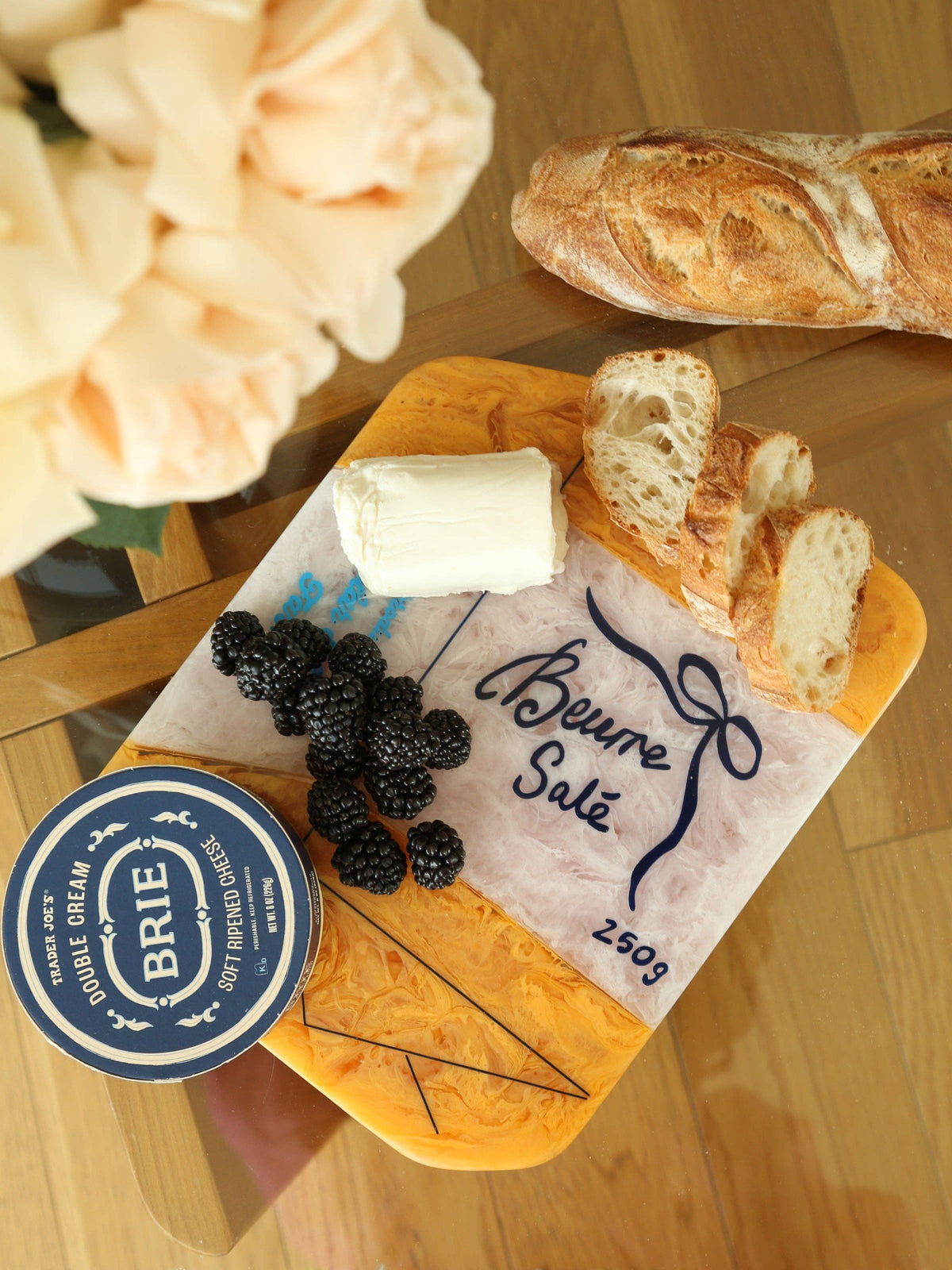 Acrylic French Butter Cheeseboard