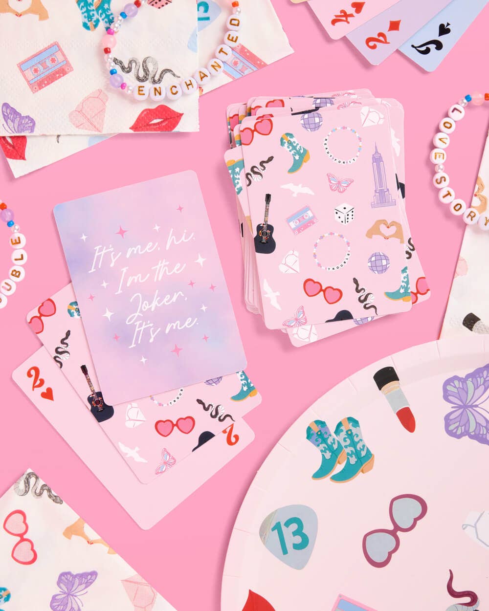 Swiftie deck of cards