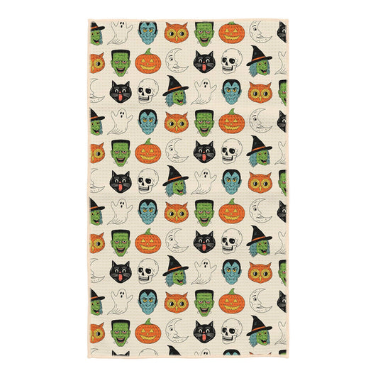 Happy Halloween - Kitchen Tea Towel - Trek Light
