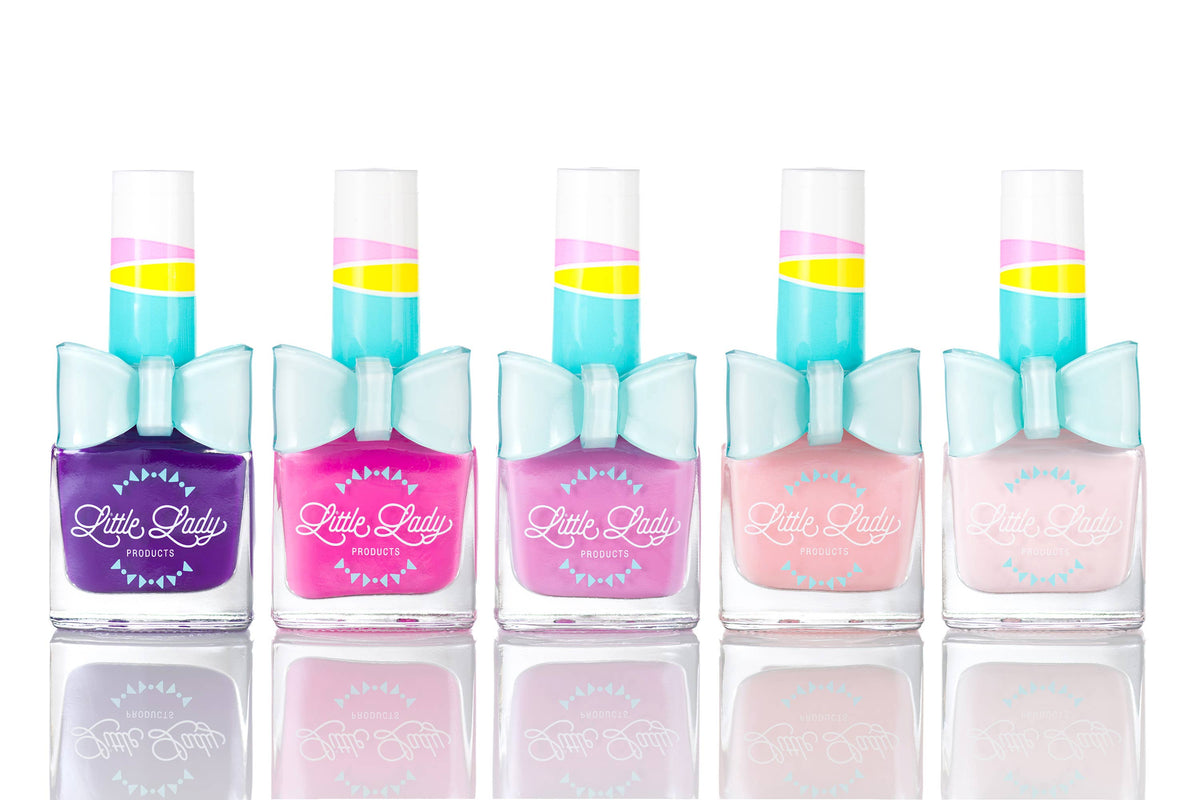 Rosey Ruffles Nail Polish - Little Lady Products