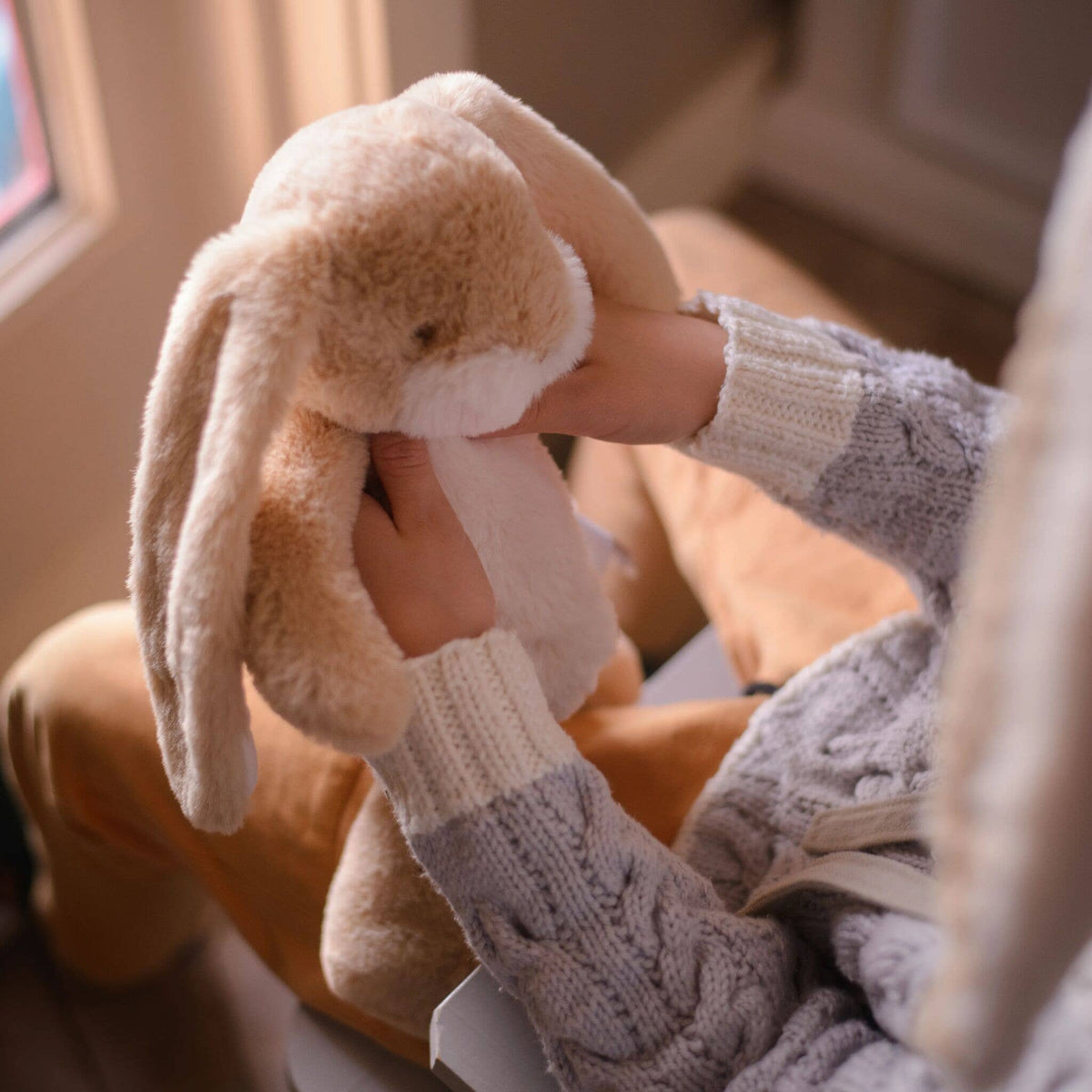 Almond Joy, Little 12" Nibble Bunny - Bunnies By the Bay