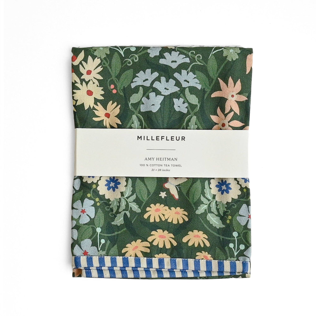 Millefleur Tea Towel - Amy Heitman