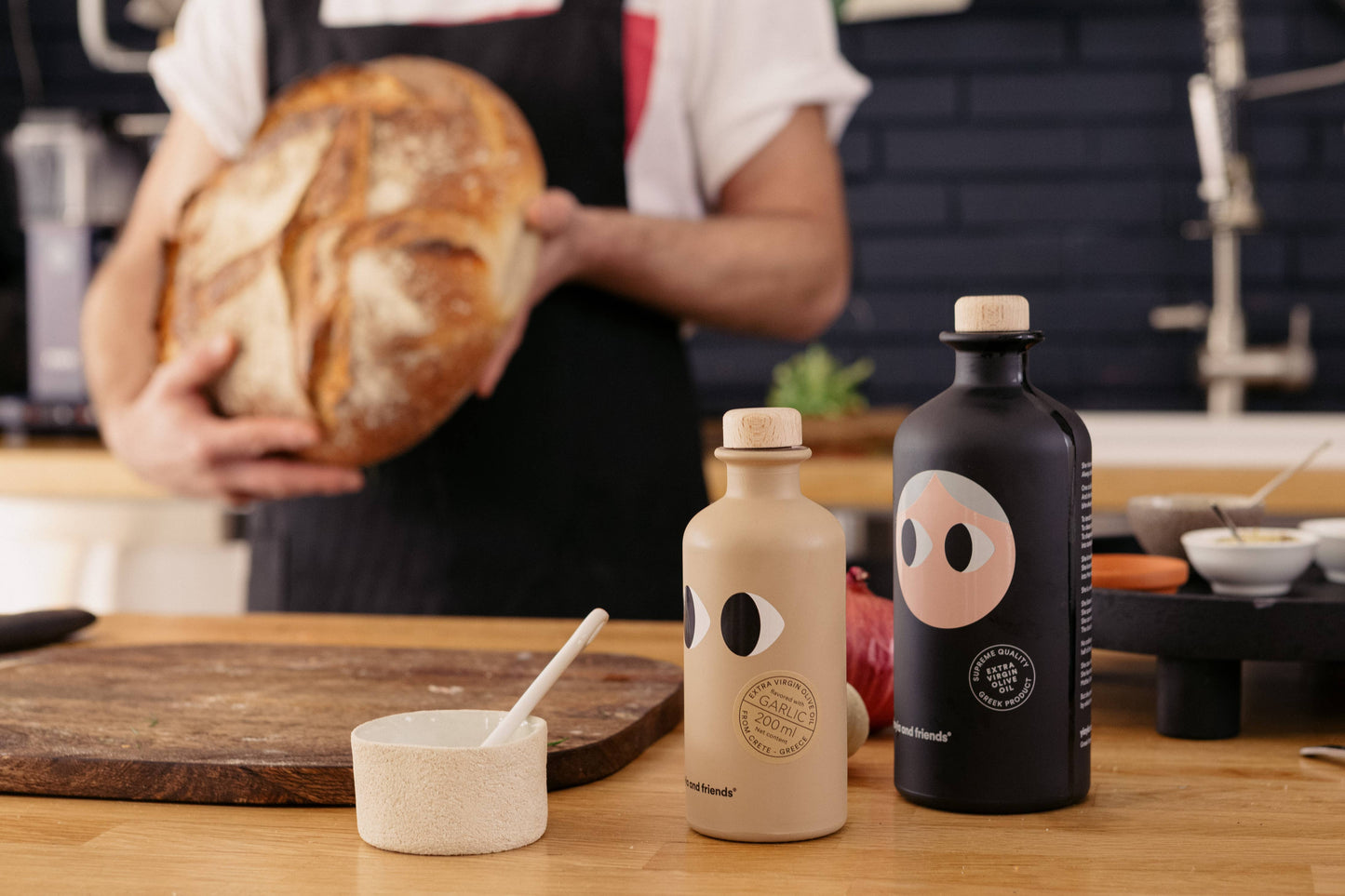 Garlic Extra Virgin Olive Oil - Yiayia and Friends US