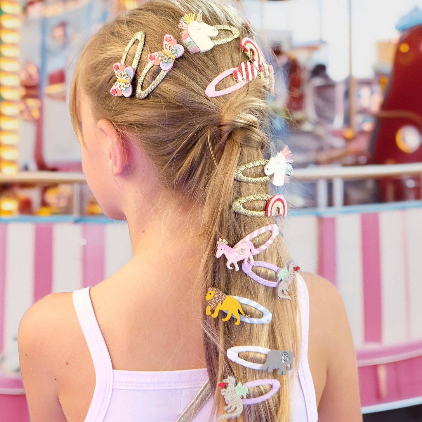 Animals Stripy Clips