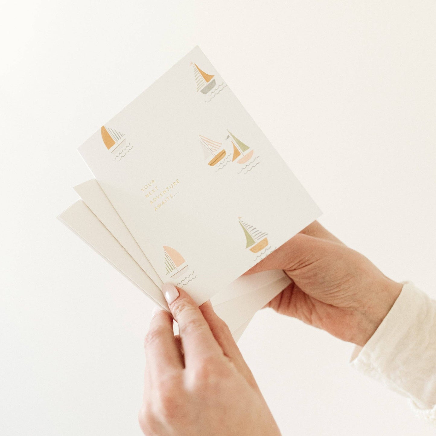 Next Adventure Sailboat Congrats Greeting Card