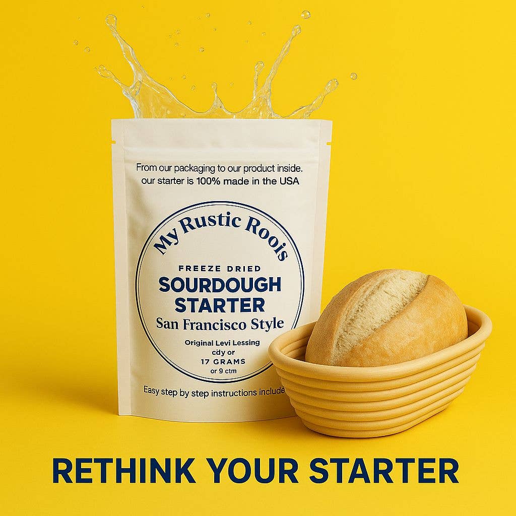 Organic Sour Dough Starter - My Rustic Roots