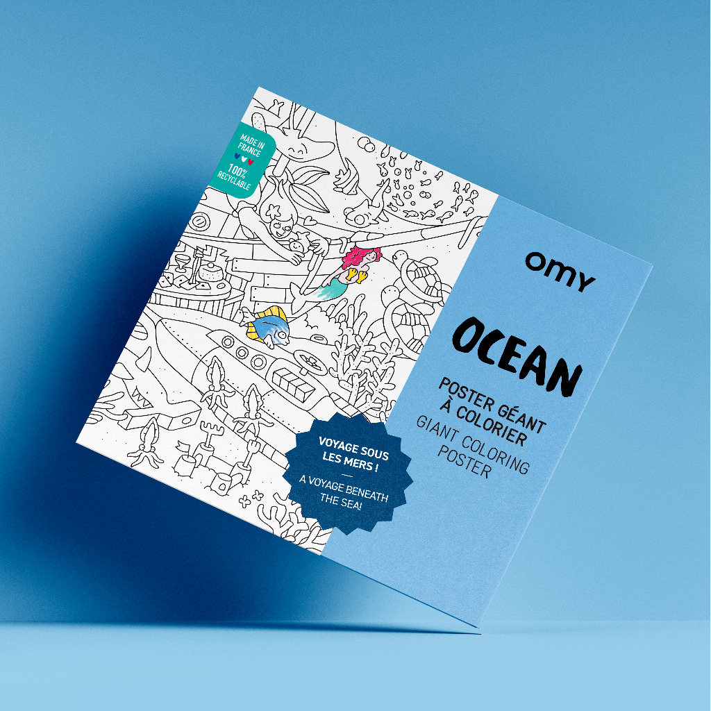 Ocean - Giant poster - OMY