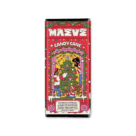 Candy Cane Truffle Bar