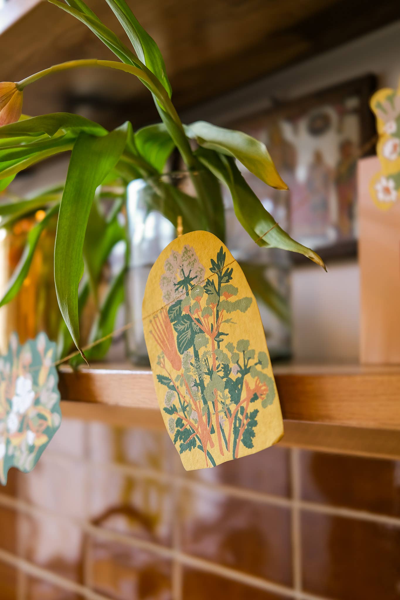 SPRING BLOOMS SEWN GARLAND