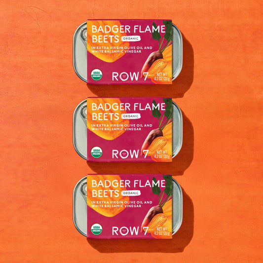 Badger Flame Beets Tin - Row 7