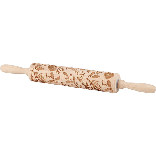 Christmas Greens Large Rolling Pin